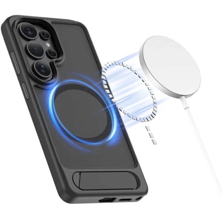 Защитный чехол Tech-Protect MagRack MagSafe для Samsung Galaxy S26 Ultra (S948) - Matte Black: фото 2 из 9