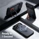 Защитный чехол TORRAS Ostand Q3 Spin (with MagSafe) для Apple iPhone 18 Pro - Transparent (423604T). Фото 4 из 9