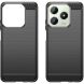 Защитный чехол UniCase Carbon для Realme C63 / C61 / Note 60x - Black (359727B). Фото 2 из 10