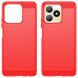 Защитный чехол UniCase Carbon для Realme Note 50 - Red (353501R). Фото 2 из 8
