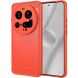 Защитный чехол UniCase Carbon для Xiaomi 15 Ultra - Red (377308R). Фото 1 из 12