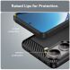 Защитный чехол UniCase Carbon для Xiaomi Poco X7 Pro - Black (371710B). Фото 6 из 8