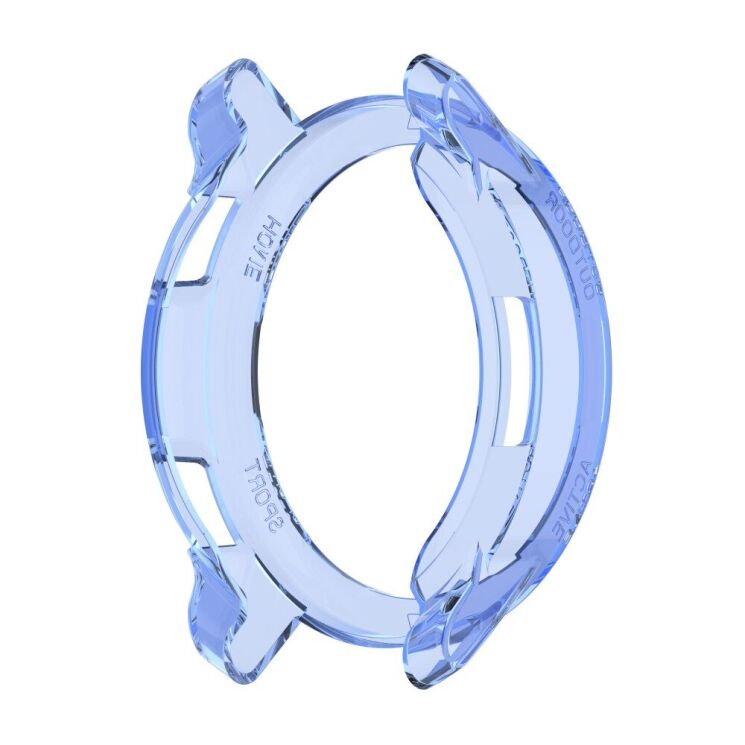 Защитный чехол UniCase Clear Cover для Xiaomi Watch S1 Active - Transparent Blue: фото 4 из 8