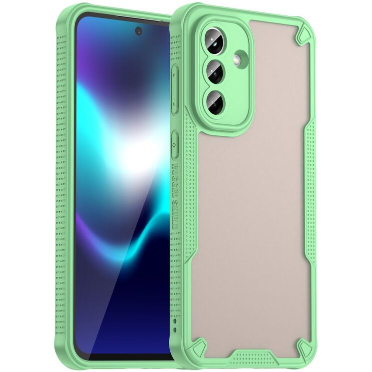 Защитный чехол UniCase Falcon Frame для Samsung Galaxy A37 (A376) - Green: фото 1 из 10