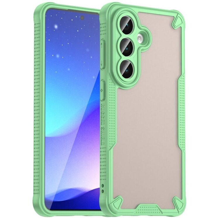 Защитный чехол UniCase Falcon Frame для Samsung Galaxy S26 - Green: фото 1 из 10