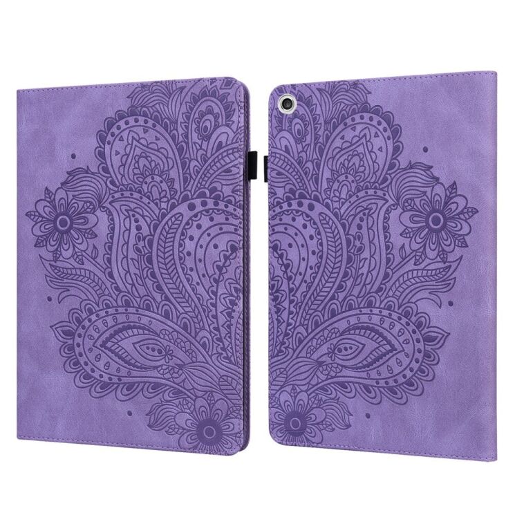 Защитный чехол UniCase Flower для Lenovo Tab M10 HD Gen 2 (TB-X306) - Purple: фото 1 из 10