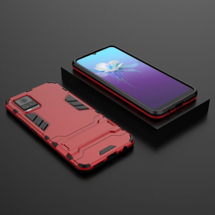 Защитный чехол UniCase Hybrid для VIVO V20 - Red: фото 5 из 7