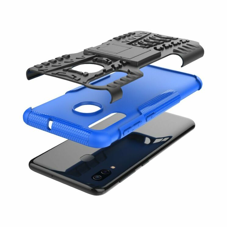 Захисний чохол UniCase Hybrid X для Samsung Galaxy A30 (A305) / A20 (A205) - Blue: фото 6 з 9