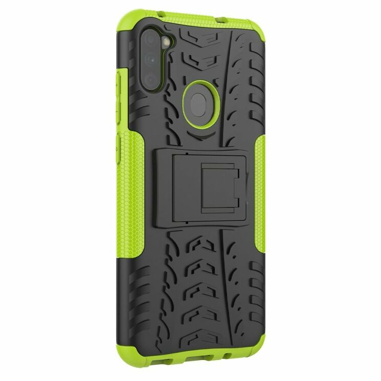 Защитный чехол UniCase Hybrid X для Samsung Galaxy M11 (M115) / Galaxy A11 (A115) - Green: фото 9 из 18