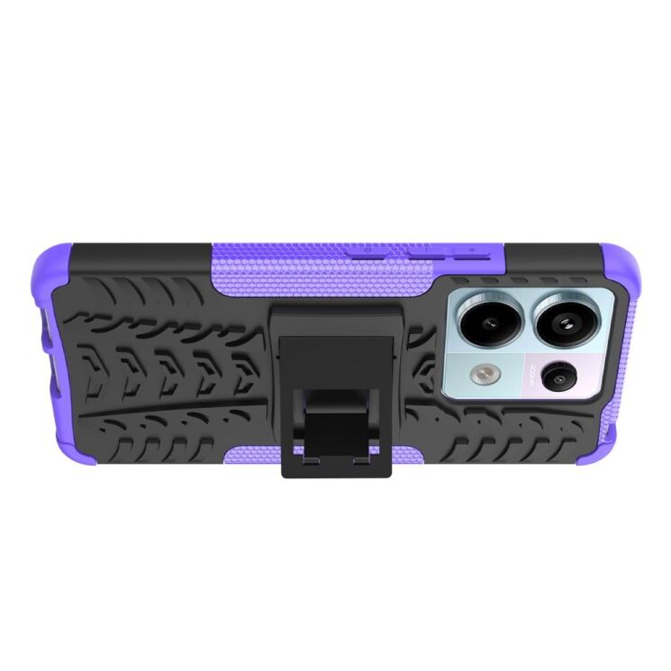Захисний чохол UniCase Hybrid X для Xiaomi Redmi Note 13 Pro 5G / Poco X6 - Purple: фото 2 з 16