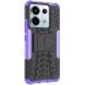 Захисний чохол UniCase Hybrid X для Xiaomi Redmi Note 13 Pro 5G / Poco X6 - Purple (341164V). Фото 5 з 16