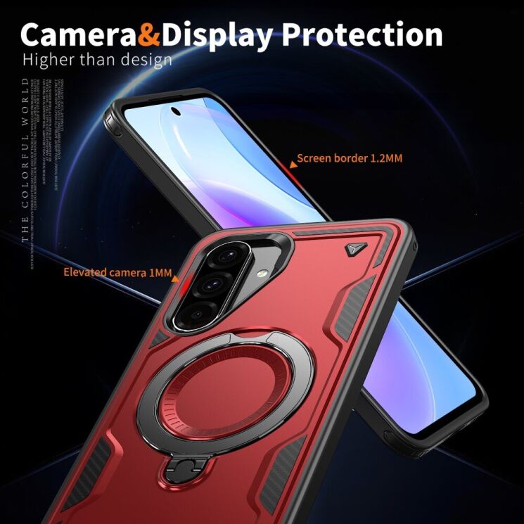 Защитный чехол UniCase Lander Armor для Samsung Galaxy A36 (A366) - Baby Blue: фото 5 из 6