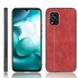 Защитный чехол UniCase Leather Series для Xiaomi Mi 10 Lite - Red (226405R)