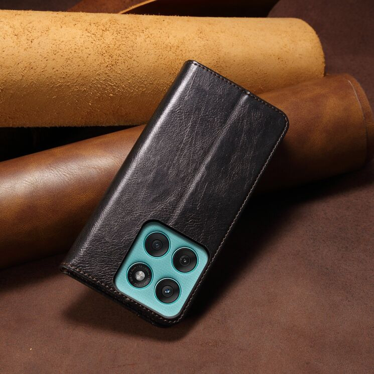Захисний чохол UniCase Leather Wallet для Motorola Edge 60 Pro - Black: фото 7 з 7