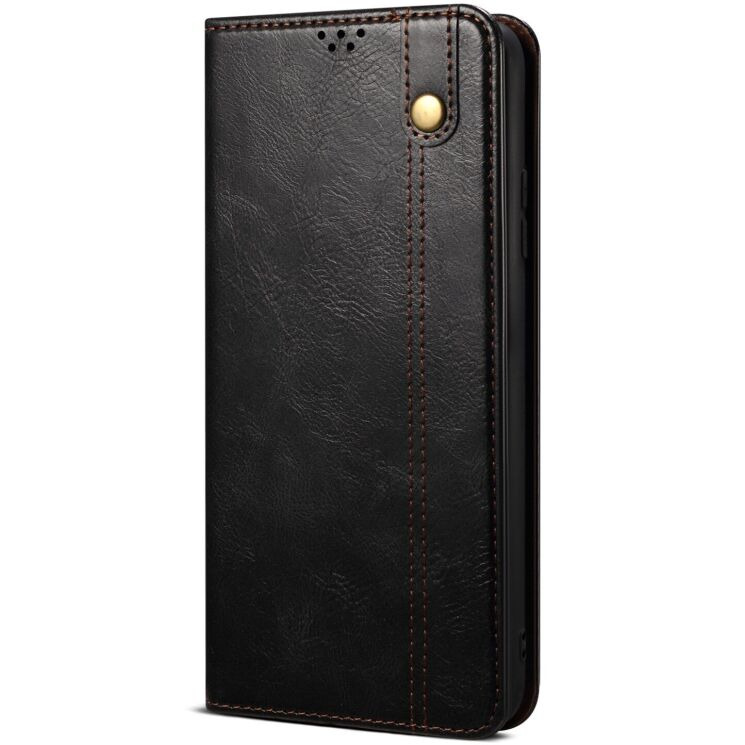 Захисний чохол UniCase Leather Wallet для Motorola Edge 60 Pro - Black: фото 5 з 7