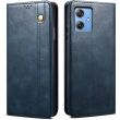 Защитный чехол UniCase Leather Wallet для Motorola G55 - Blue (366102L)