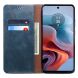 Защитный чехол UniCase Leather Wallet для Motorola G55 - Blue (366102L). Фото 2 из 7