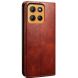 Защитный чехол UniCase Leather Wallet для Motorola Moto G15 - Brown (372608Z). Фото 6 из 7
