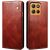 Защитный чехол UniCase Leather Wallet для Motorola Moto G15 - Brown: фото 1 из 7