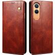 Защитный чехол UniCase Leather Wallet для OnePlus Nord CE 4 Lite - Brown (382306Z)
