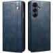 Захисний чохол UniCase Leather Wallet для Samsung Galaxy A17 (A175) - Blue (385018L). Фото 1 з 6