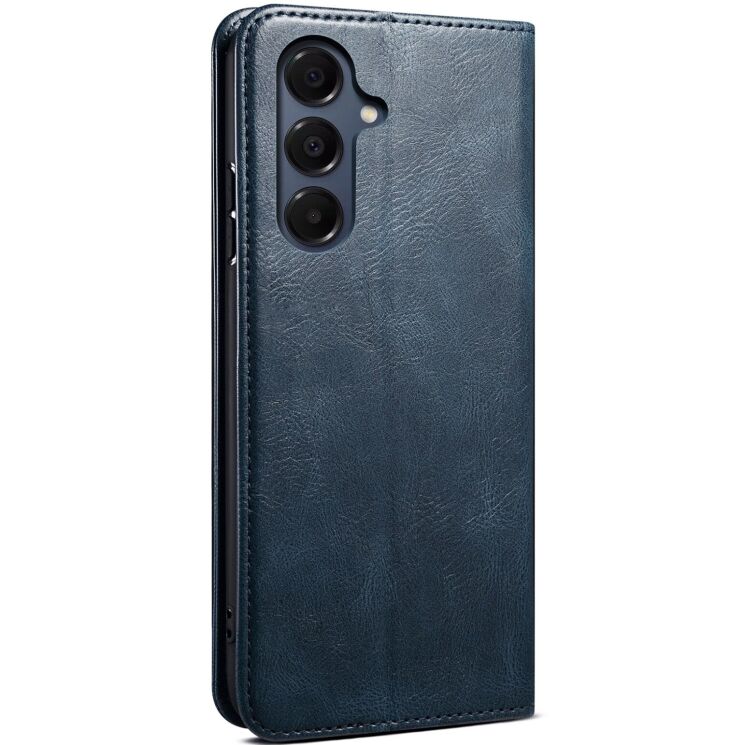 Захисний чохол UniCase Leather Wallet для Samsung Galaxy A17 (A175) - Blue: фото 6 з 6