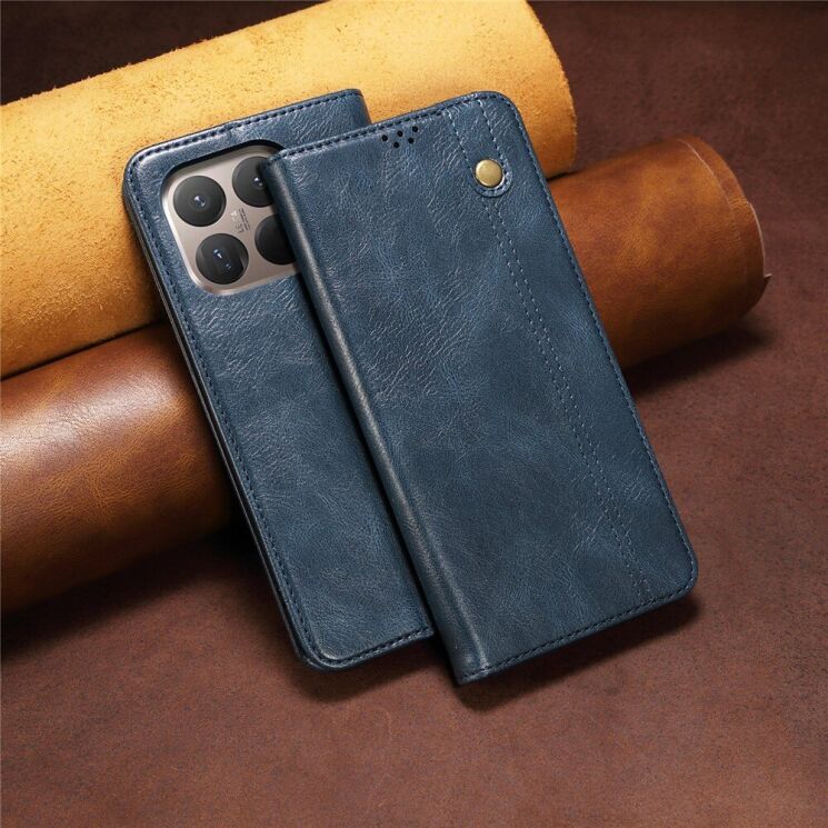 Чехол-книжка с кармашками UniCase Leather Wallet для Xiaomi 15T Pro - Blue (389827L) Чехол-книжка с кармашками UniCase Leather Wallet для Xiaomi 15T Pro - Blue: фото 7 из 8