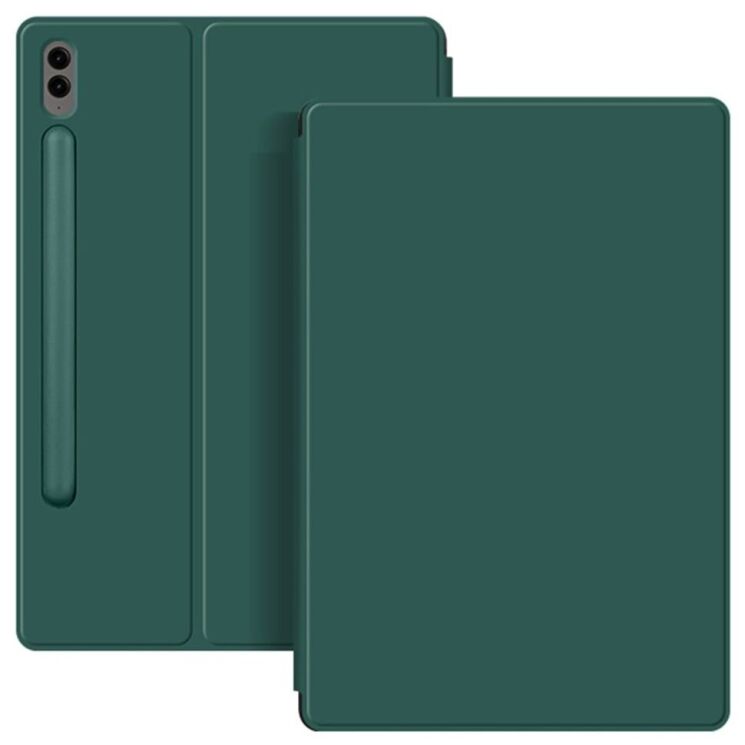 Защитный чехол UniCase Magnetic Stand для Samsung Galaxy Tab S9 FE Plus (X610/616) - Green: фото 1 из 6
