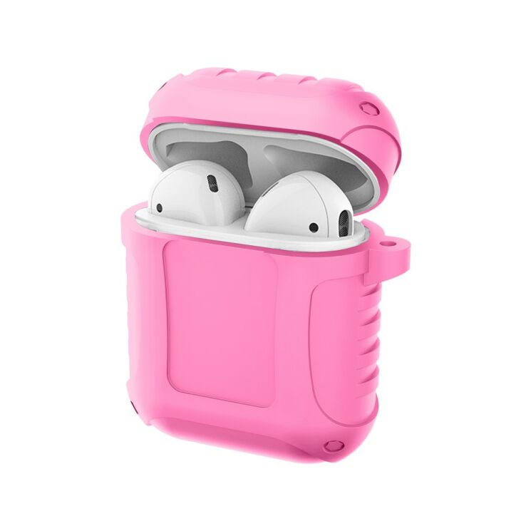 Защитный чехол UniCase MAX Protect для Apple AirPods 1 / 2 - Rose: фото 2 из 19