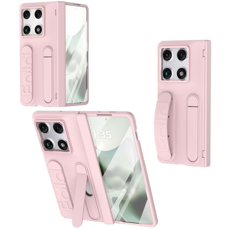 Защитный чехол UniCase Wrist Stand (FF) для Motorola Razr Fold - Pink: фото 4 из 15