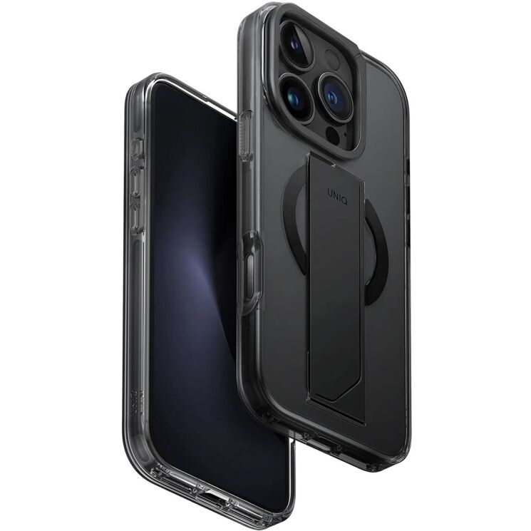 Защитный чехол UNIQ Heldro Max для Apple iPhone 16 Pro - Vapour Smoke: фото 1 из 7