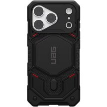 Защитный чехол URBAN ARMOR GEAR Monarch Pro Kevlar MagSafe для iPhone 18 Pro (114569113940) - Kevlar Black: фото 1 из 11
