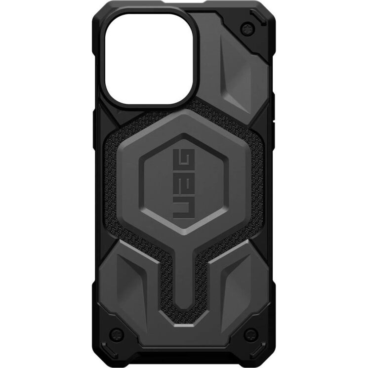 Защитный чехол URBAN ARMOR GEAR (UAG) Monarch Pro Kevlar MagSafe для Apple iPhone 14 Pro Max - Kevlar Silver: фото 4 из 6