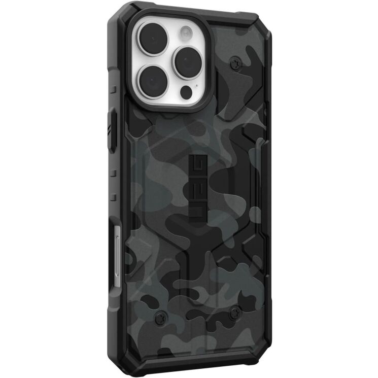 Защитный чехол URBAN ARMOR GEAR (UAG) Pathfinder SE MagSafe для Apple iPhone 16 Pro Max - Midnight Camo: фото 3 из 8