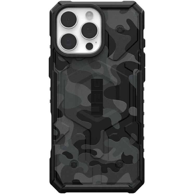 Защитный чехол URBAN ARMOR GEAR (UAG) Pathfinder SE MagSafe для Apple iPhone 16 Pro Max - Midnight Camo: фото 1 из 8
