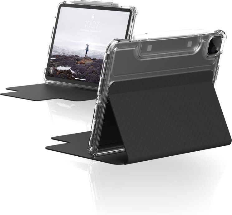 Захисний чохол URBAN ARMOR GEAR (UAG) [U] Lucent Series (FT) для Apple iPad Pro 11 (2020/2021/2022) / iPad Air 10.9 (2020/2022) 12299N314043 - Black: фото 5 з 8