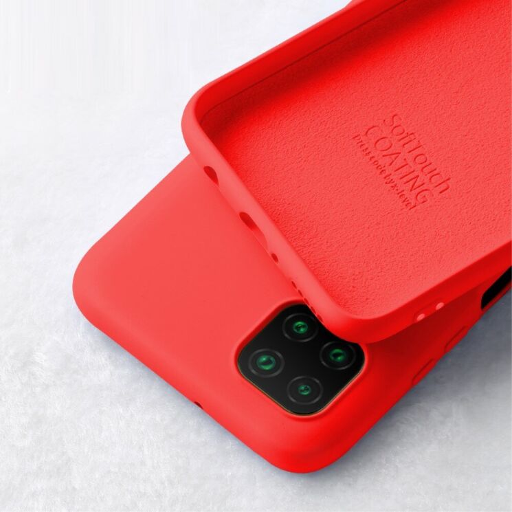 Захисний чохол X-LEVEL Delicate Silicone для Huawei P40 Lite - Red: фото 1 з 1