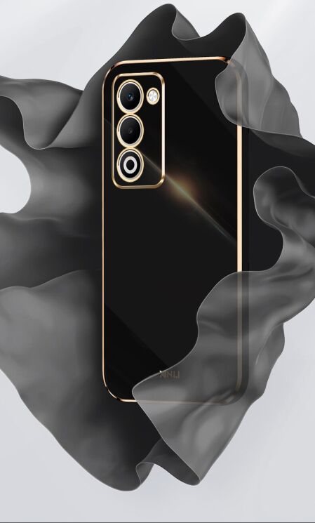 Захисний чохол XINLI Porcelain Design для OPPO A5 - Black: фото 5 з 7