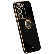 Защитный чехол XINLI Porcelain Magnetic для Realme C75 - Black: фото 1 из 7