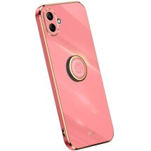 Защитный чехол XINLI Porcelain Ring для Samsung Galaxy A06 (A065) - Red: фото 1 из 5