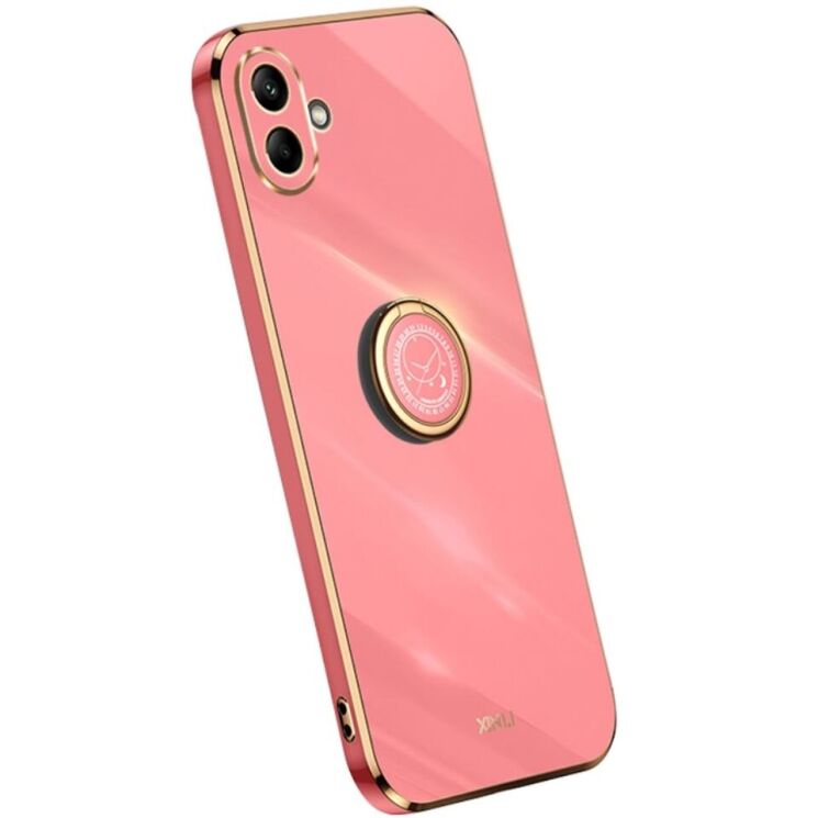Защитный чехол XINLI Porcelain Ring для Samsung Galaxy A06 (A065) - Red: фото 1 из 5