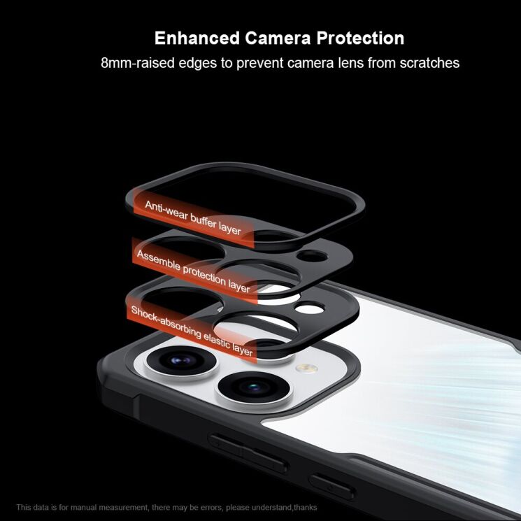 Защитный чехол XUNDD Rugged Case для OPPO Reno 15 - Black (405710B) Защитный чехол XUNDD Rugged Case для OPPO Reno 15 - Black: фото 8 из 8