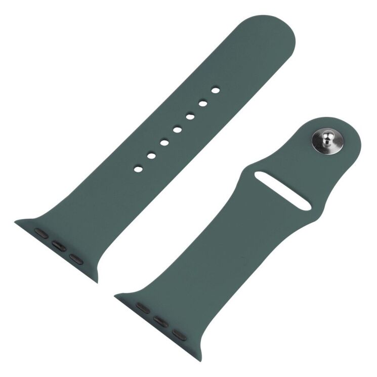 Захисний комплект Deexe Protective Kit для Apple Watch 45 mm (7 / 8 / 9 Series) - Midnight Green: фото 2 з 8