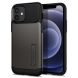 Защитный чехол Spigen (SGP) Slim Armor для Apple iPhone 12 / iPhone 12 Pro - Gunmetal (253574H). Фото 2 из 2