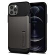 Защитный чехол Spigen (SGP) Slim Armor для Apple iPhone 12 / iPhone 12 Pro - Gunmetal (253574H)
