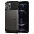 Защитный чехол Spigen (SGP) Slim Armor для Apple iPhone 12 / iPhone 12 Pro - Gunmetal: фото 1 из 2