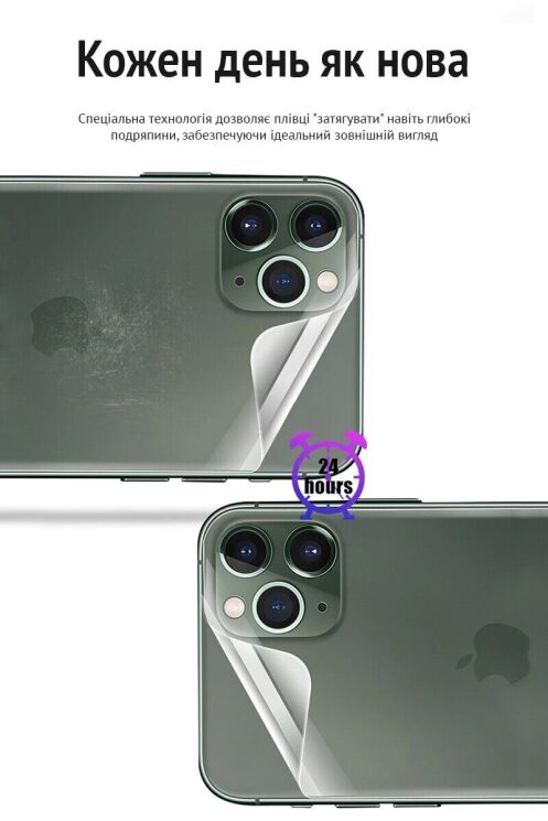 Захисна плівка на задню панель RockSpace Explosion-Proof SuperClear TECNO Spark 30: фото 7 з 9