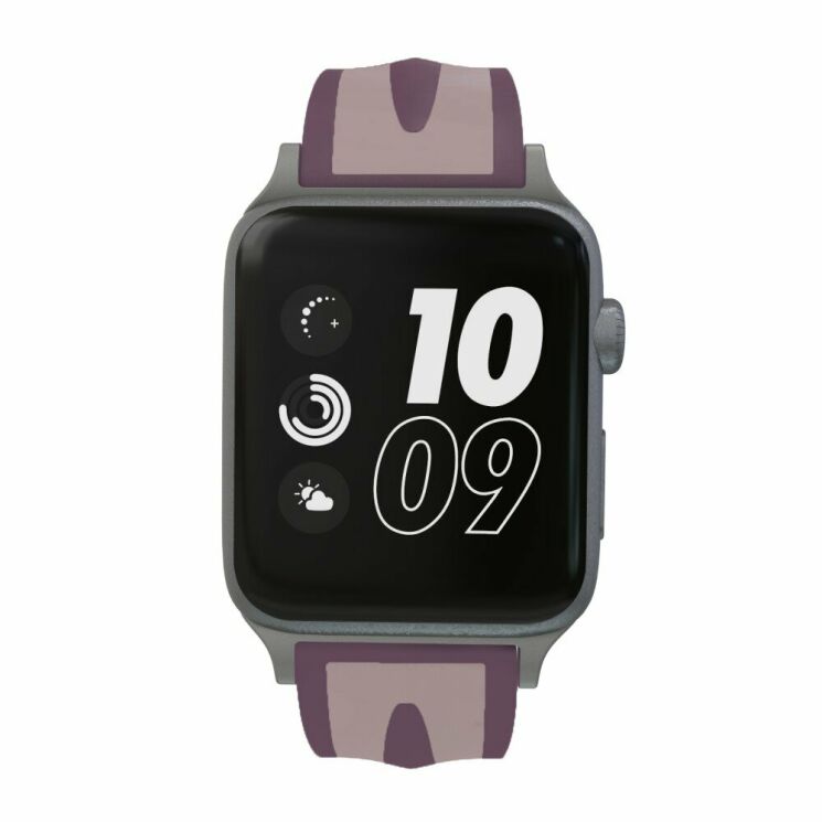 Ремінець UniCase Soft Strap для Apple Watch 46 / 45 / 44 / SE 44 / 42 (Series 1-3) / Ultra / Ultra 2 - Purple: фото 2 з 5