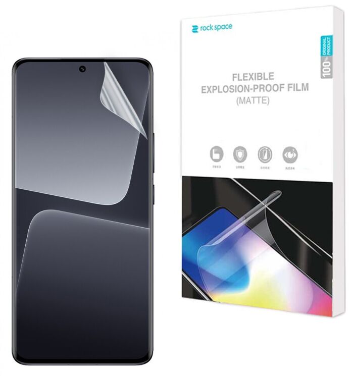 Антиблікова плівка на екран RockSpace Explosion-Proof Matte для Xiaomi 13 Pro: фото 1 з 8