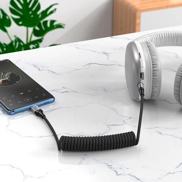 AUX-кабель Hoco UPA33B Type-C to 3.5mm (1.5m) - Black: фото 5 из 7